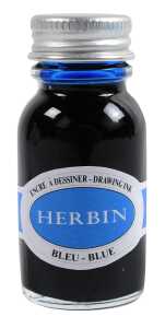 Herbin Flakon Auqarelltinte 15ml blau