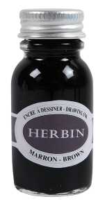 Herbin Flakon Zeichentinte wasserf 15ml braun