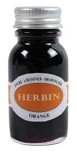 Herbin Flakon Auqarelltinte 15ml orange