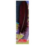 Herbin Gänsefeder 28cm Metallfeder rot
