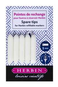 Herbin 5 Einlage Spitze mit Reserve 5mm