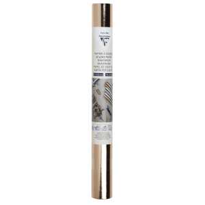 Clairefontaine Nähpapier Rolle 48x100 goldrosa