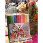 Clairefontaine Floristenkrepp 10Rl 25x100 pastell