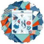 Clairefontaine Origami, 60Bl 3 Formate, Fauna