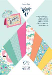 Clairefontaine Fantasieblock A4 20Bl California