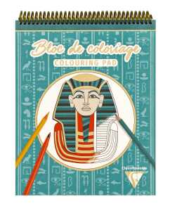 Clairefontaine Ausmalblock Ägypten 25x20 20Bl