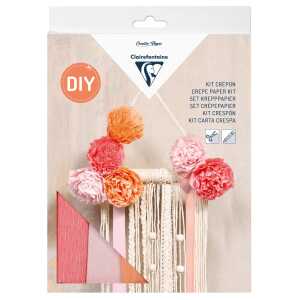 Clairefontaine Set Krepp Makramee 20,5x1,5x31