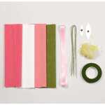 Clairefontaine Set Krepp Blumenkranz 20,5x1,5x32