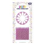 Clairefontaine 36 Kerzen rosa für Kuchen