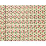 Clairefontaine Tiny Rolls 80g 5x0,35m Rote Blumen