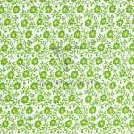 Clairefontaine Tiny Rolls 80g 5x0,35m Grüne Blumen