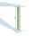 Clairefontaine Tiny Rolls 80g 5x0,35m Grüne Blumen