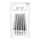 Clairefontaine Set 12 Kerzen Metallic silber