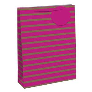 Clairefontaine Glitter rosa Tasche 26,5x14x33