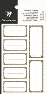 Clairefontaine Tropikal 28 Etiketten