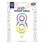 Clairefontaine Kerze Zahl, 8 5033601866640