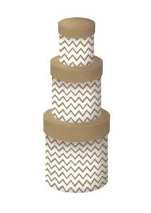 Exacompta Instinct, Set 3 Boxen rund