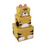 Exacompta Tiger Set 3 Boxen viereckig