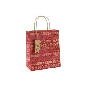 Exacompta Kraft Text Weihn Tasche M 21,5x25,3