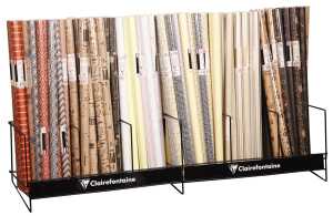 Rhodia Display Metall 6Fäch 133 180 rol