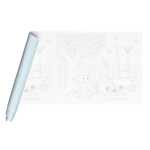 Clairefontaine Malpapier Rl 120g 10x0,50m Garten