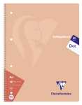Clairefontaine Collegeblock 80Bl 90g Dot sort