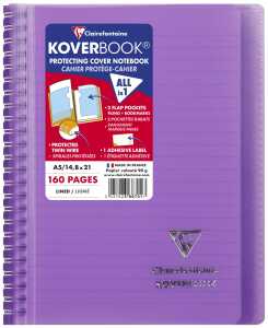 Clairefontaine Koverbook kar PP A5 80Bl st