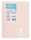 Clairefontaine KB Blush Spiralbl A4 80Bl karRd st