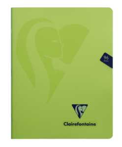 Clairefontaine Mimesys Heft PP 17x22 48Bl bl sort