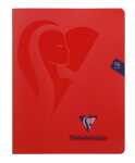 Clairefontaine Mimesys Heft PP 17x22 48Bl bl sort