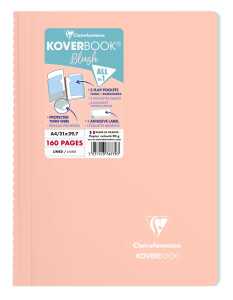 Clairefontaine Spiralblock lin KB Blush A4 kor