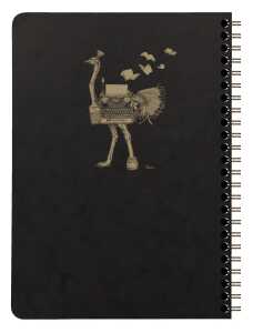 Clairefontaine FSp Spiralb lin sw 14x8x21 60Bl st