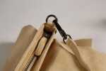 Clairefontaine FSp Ledertasche beige 23,5x2x19