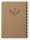 Clairefontaine FSp Spiralb lin Kra 14x8x21 60Bl st
