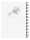 Clairefontaine FSp Spiralb lin w 14x8x21 60Bl st