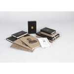 Clairefontaine Egypte Notizb A6 KLeder br blanco 72Bl