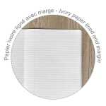 Clairefontaine Egerie Notizheft A4 48Bl linmR sort