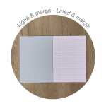 Clairefontaine Bloom Notizheft A4 48Bl linR sort