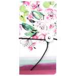 Clairefontaine Bloom Notizb slim 9x18 40Bl bl sort