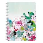 Clairefontaine Bloom Spiralbuch A5 74Bl lin sort