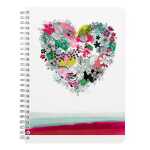 Clairefontaine Bloom Spiralbuch A5 74Bl lin sort