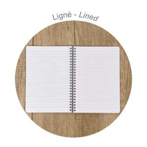 Clairefontaine Bloom Spiralheft A5 60Bl lin 3T st