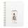 Clairefontaine Ritourn Spiralbuch A5 74Bl lin sort