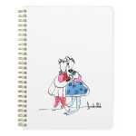 Clairefontaine Ritourn Spiralbuch A5 60Bl lin sort