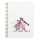 Clairefontaine Ritourn Spiralbuch A5 60Bl lin sort