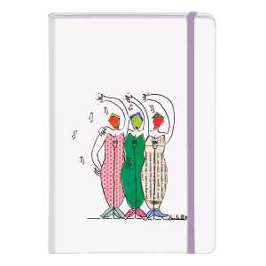 Clairefontaine Ritourn Notizbuch A5 48Bl lin sort
