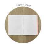 Clairefontaine Ritourn Notizbuch A5 48Bl lin sort