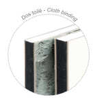Clairefontaine LVEV Notizb A5 80Bl lin mTasche st