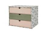 Clairefontaine LVEV Box mit 3 Laden 32x24,5x26,5