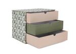 Clairefontaine LVEV Box mit 3 Laden 32x24,5x26,5